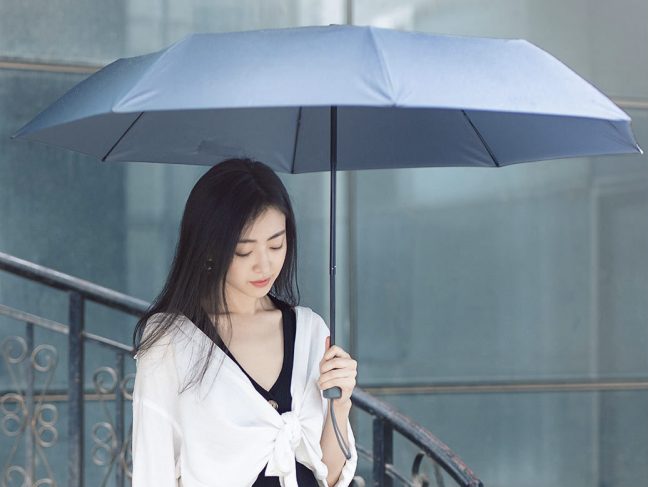 Guarda-chuva da Xiaomi e 90Fun.