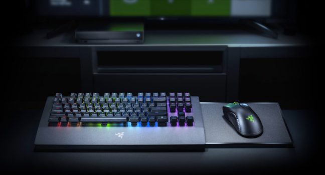 Razer Turret, um mouse e teclado sem fios feitos para o Xbox One