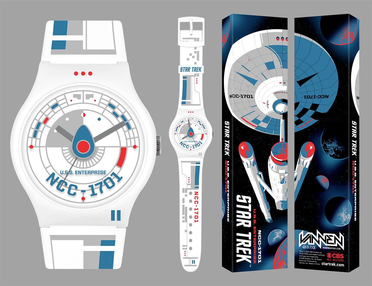 Relógios Vannen Star Trek USS Enterprise