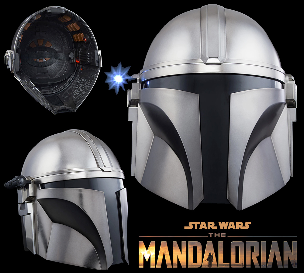 Capacete Eletrônico The Mandalorian Electronic Helmet Star Wars The Black Series