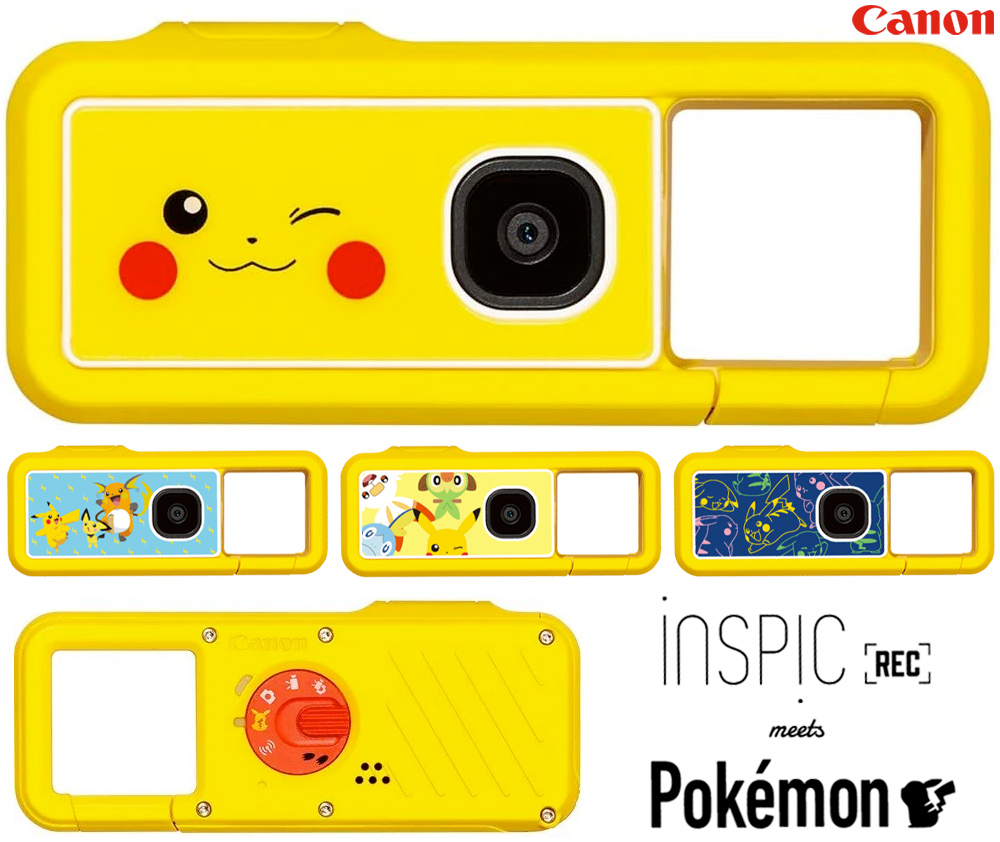 Camera Digital Pokemon Canon Inspic Rec Pikachu