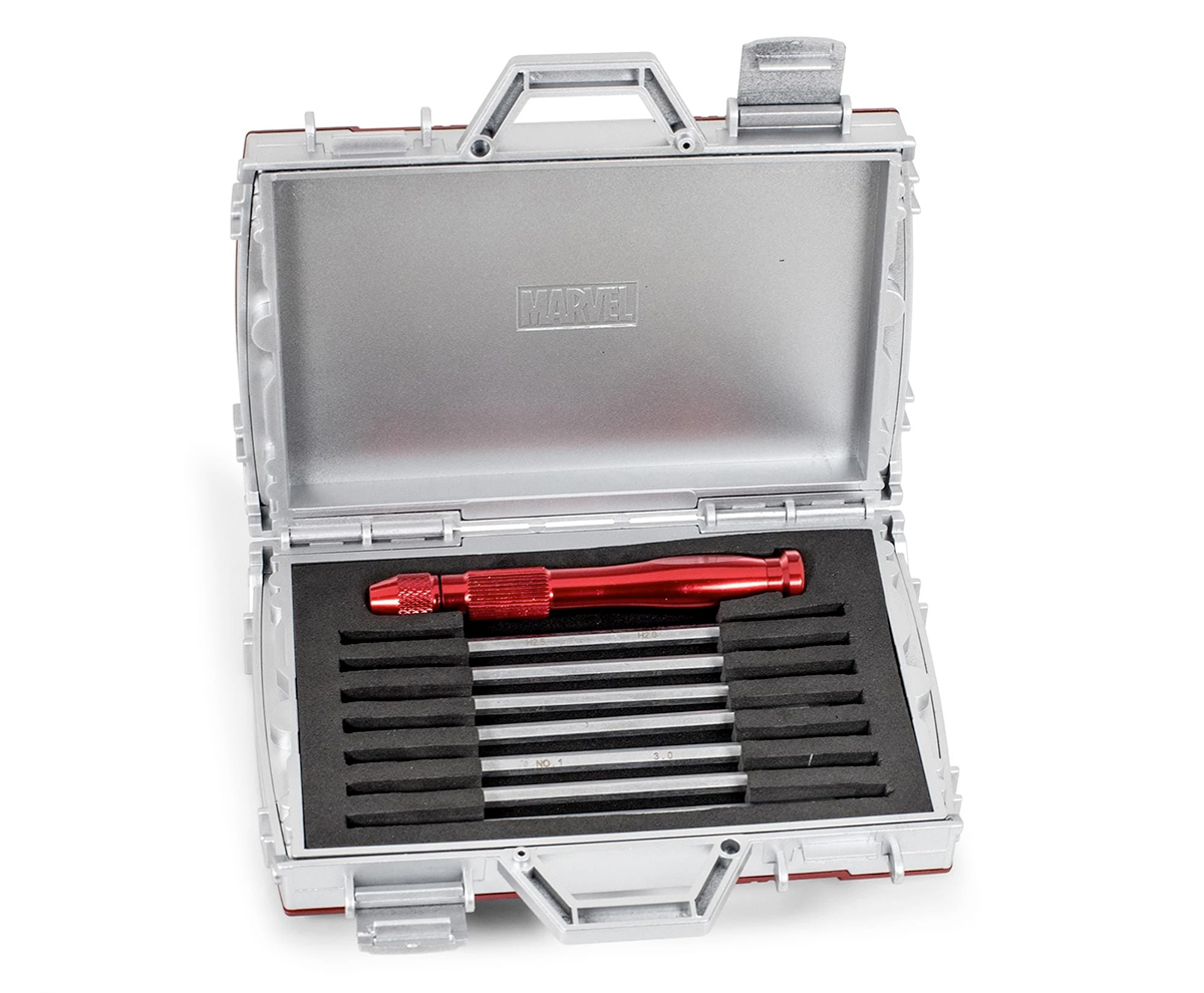 Caixa de Ferramentas Marvel Iron Man 2 Replica Briefcase Tool Kit