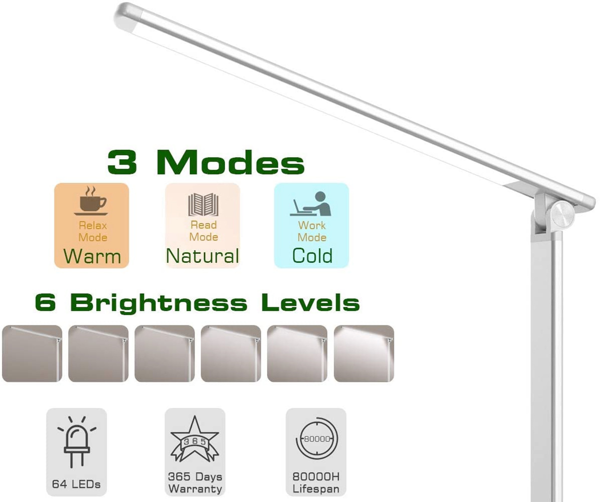 Luminaria Inteligente Napatek S61 Smart LED Desk Lamp