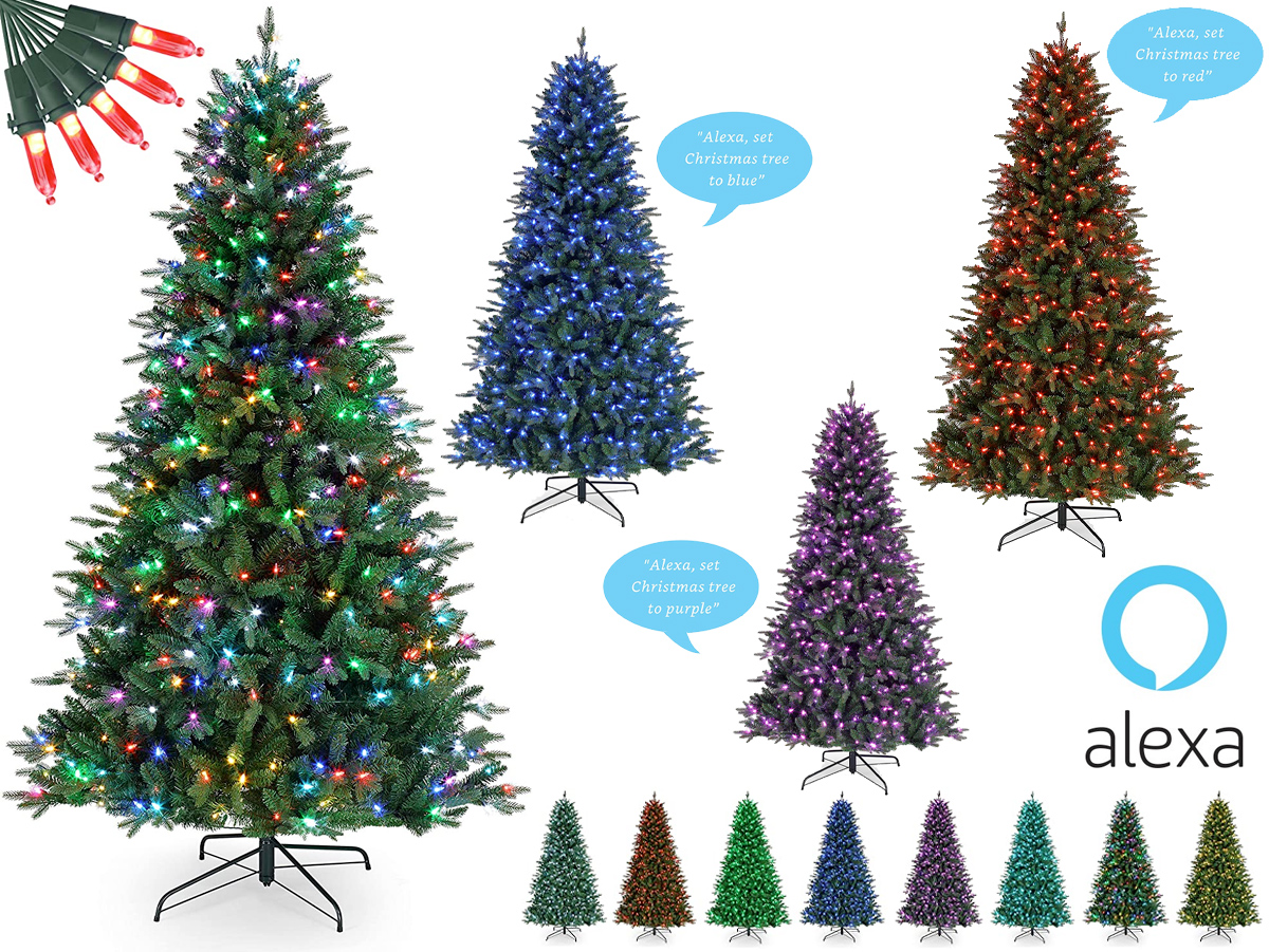 Árvore de Natal Inteligente com Comandos de Voz da Alexa | Digital Drops
