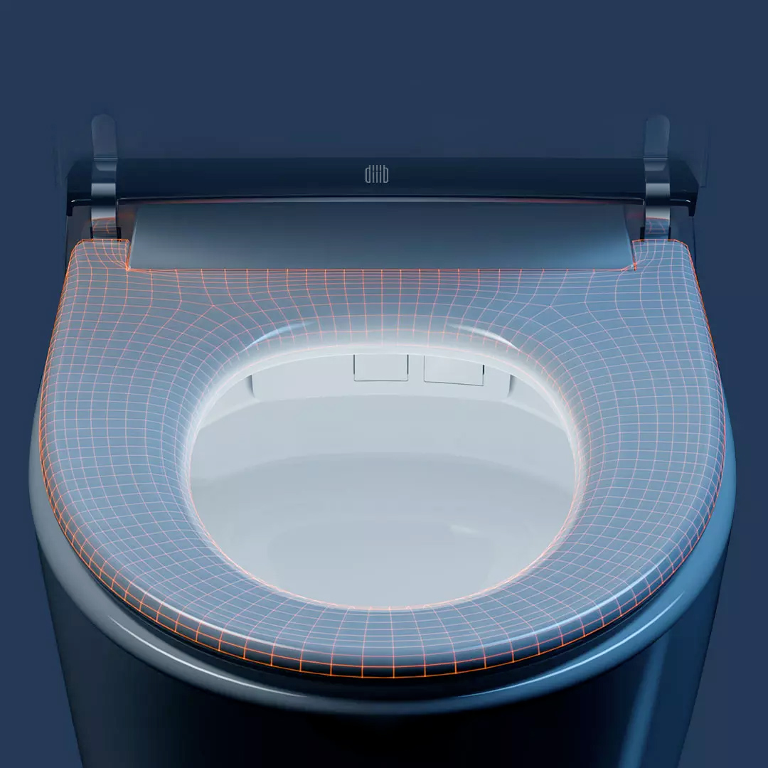 Privada Inteligente Xiaomi DIIIB Supercharged Smart Toilet