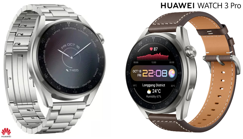 Relogios Smartwatch Huawei Watch 3 e Pro