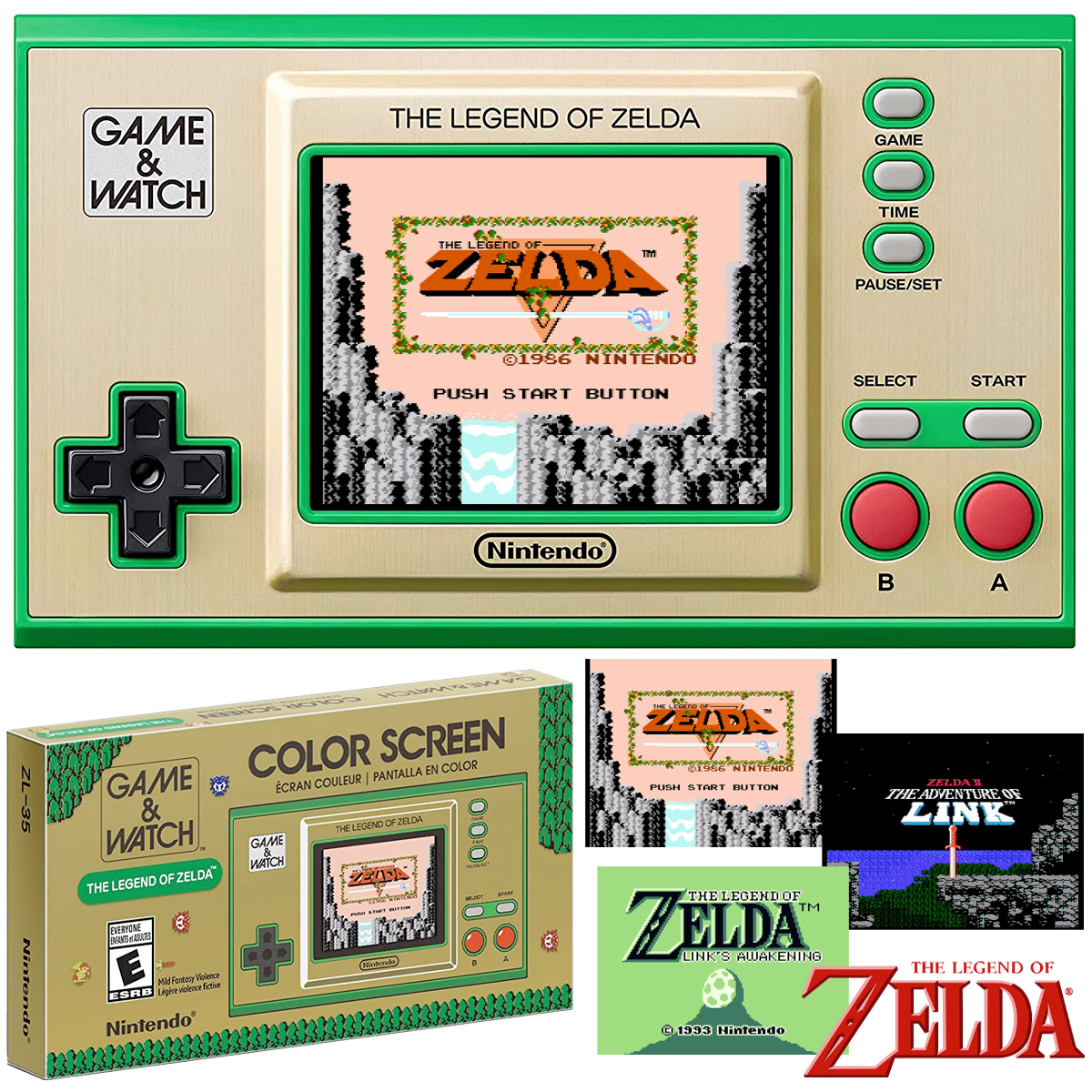 Nintendo Game & Watch 35 Anos de The Legend of Zelda