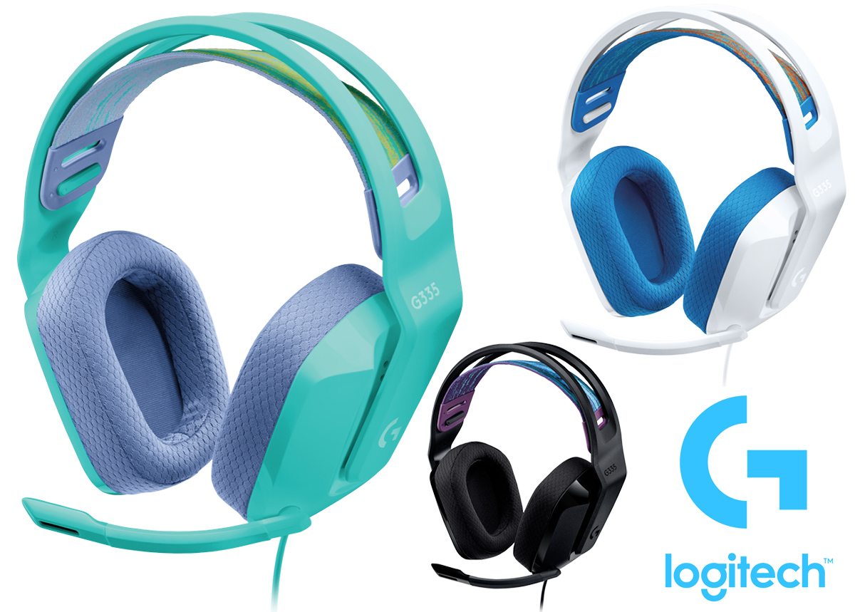 Headset Gamer Logitech G335 Wired Gaming Headset