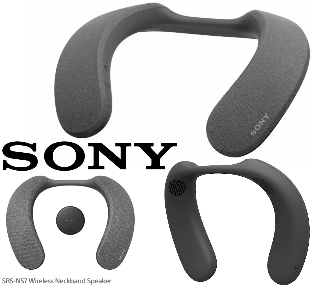 Caixa de Som Sony SRS-NS7 Wireless Neckband Speaker