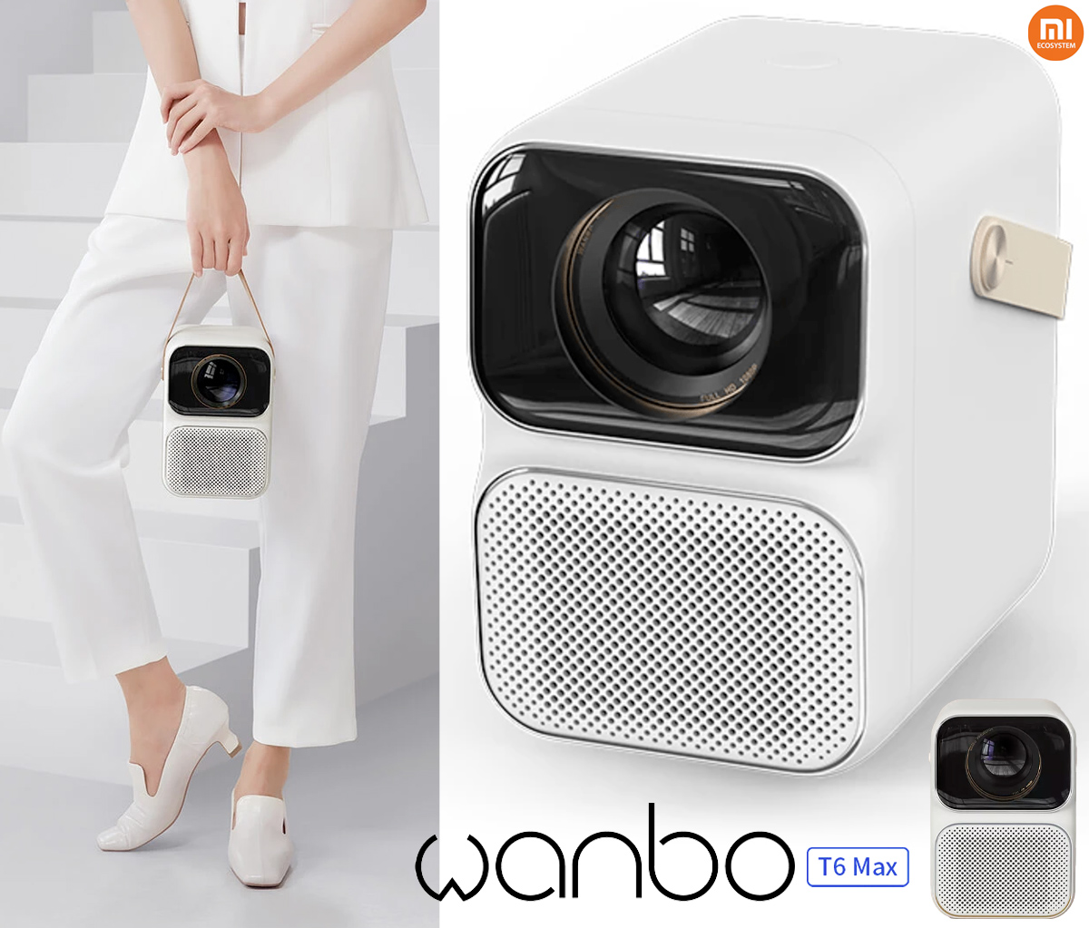 Projetor de Video Wanbo T6 Max