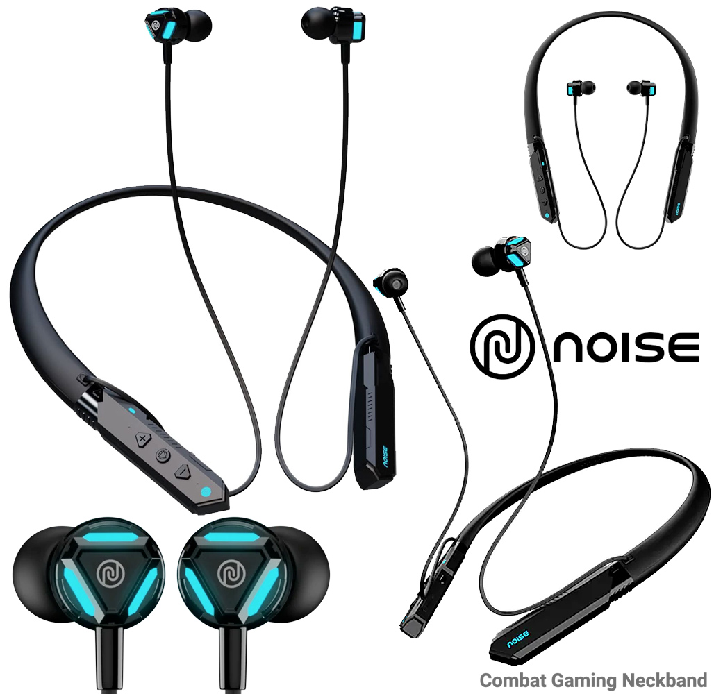 Noise Combat Gaming Neckband - Fones de ouvido com latência de 45ms