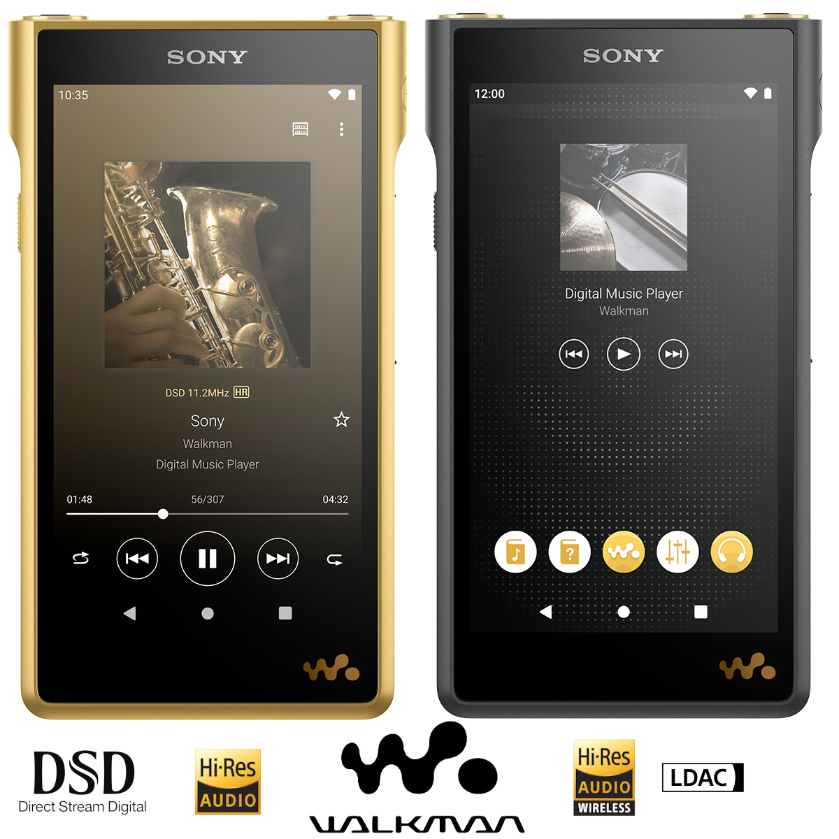 Novos Players Sony Walkman Premium com Áudio High-Res