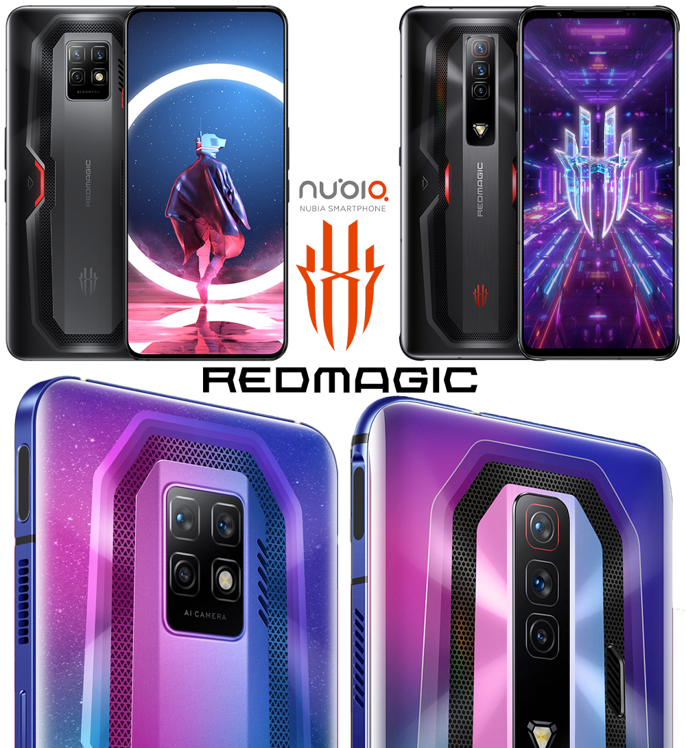 Nubia Red Magic 7, os novos smartphones gamers até 165Hz