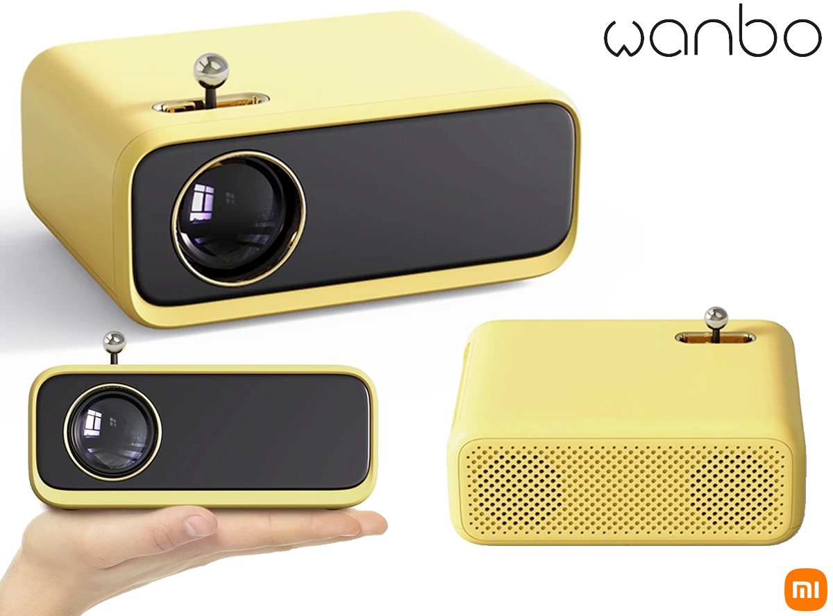 Wanbo Mini XS01, um projetor de vídeo portátil com design lindo