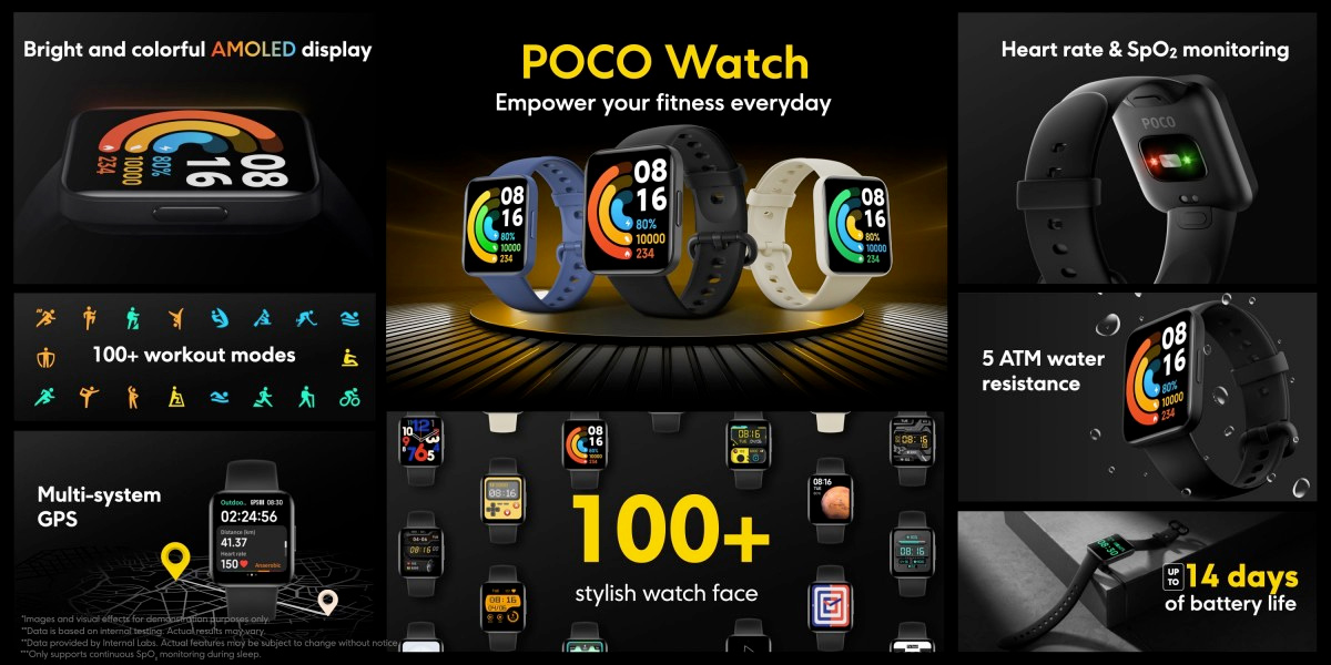 Relógio Smartwatch POCO Watch