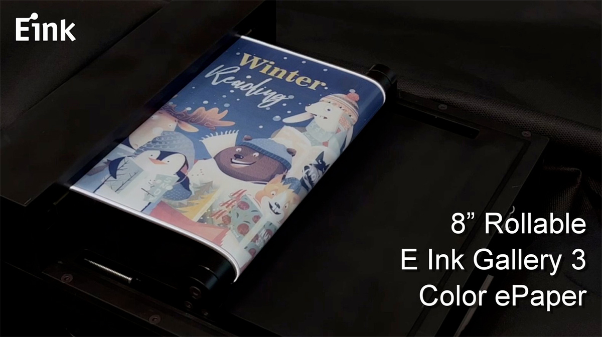 E Ink Gallery 3, um novo papel eletrônico mais rápido e com mais cores