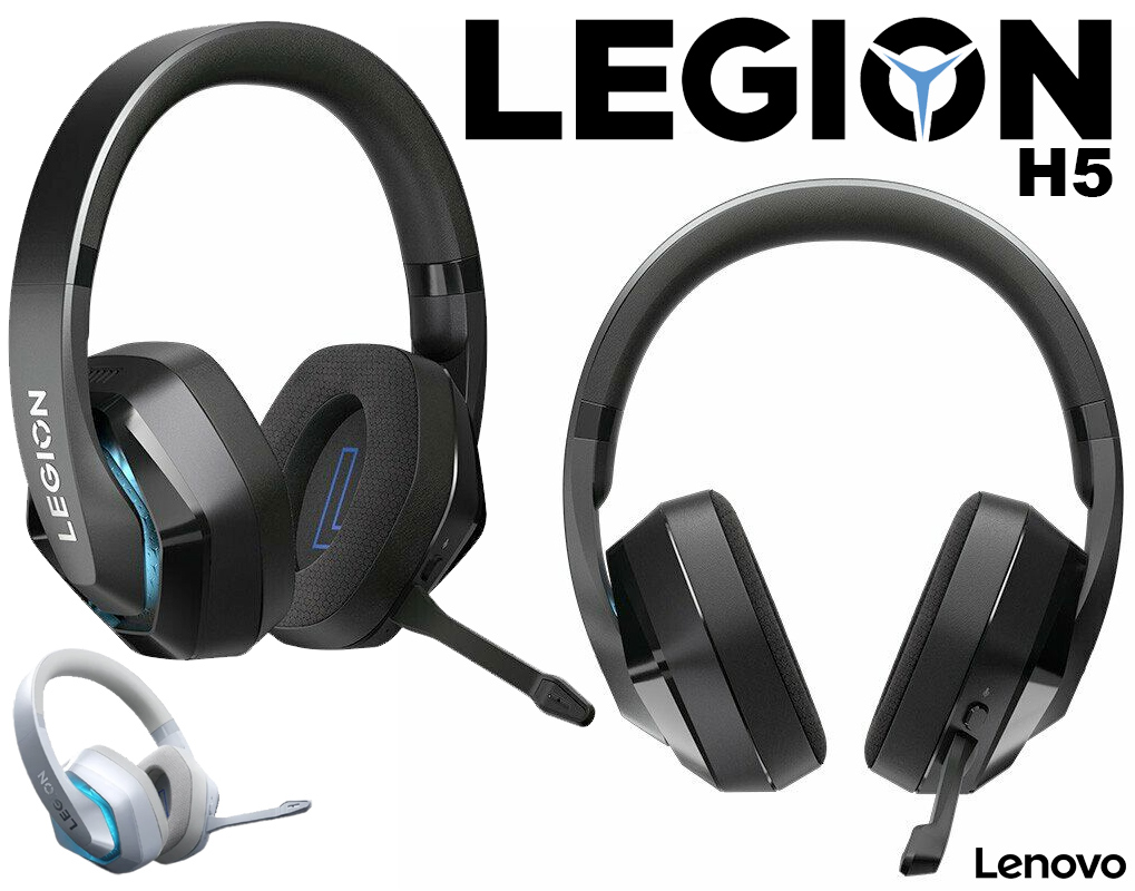 Headset Lenovo Legion H5 Gaming sem fio e com preço acessível