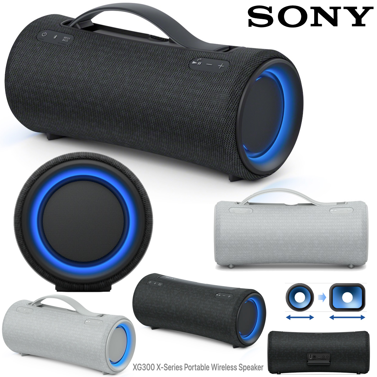 Caixa de Som Sony XG300