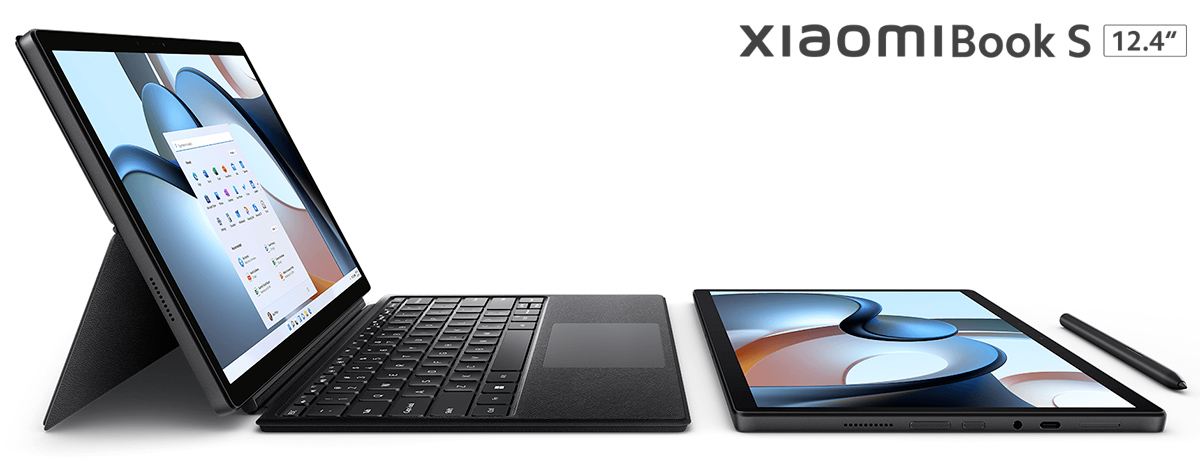 Xiaomi Book S 12.4 - Novo laptop/tablet 2-em-1 com Windows 11