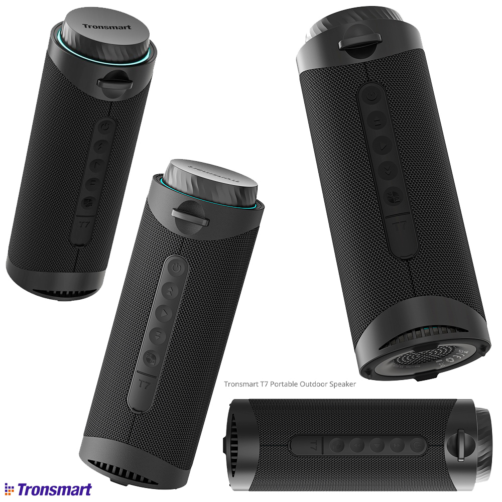 Tronsmart T7 Portable Outdoor Bluetooth LED Speaker 360 Thumping