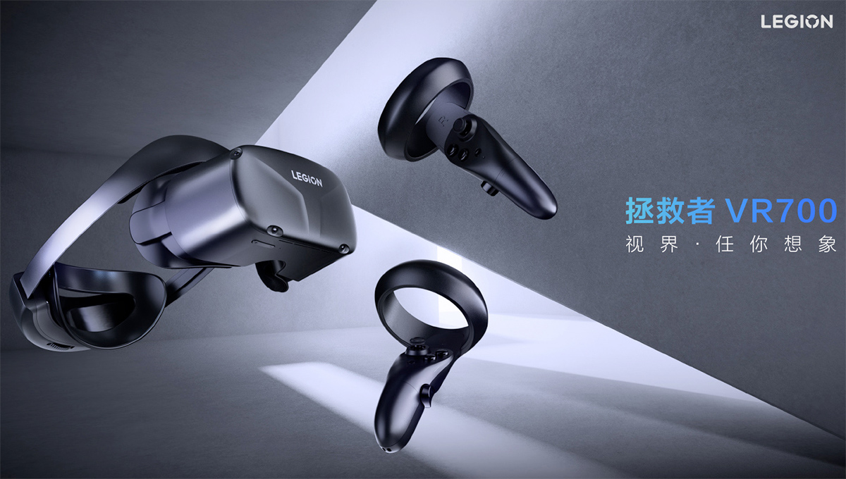 Legion VR700, o novo headset VR de realidade virtual da Lenovo