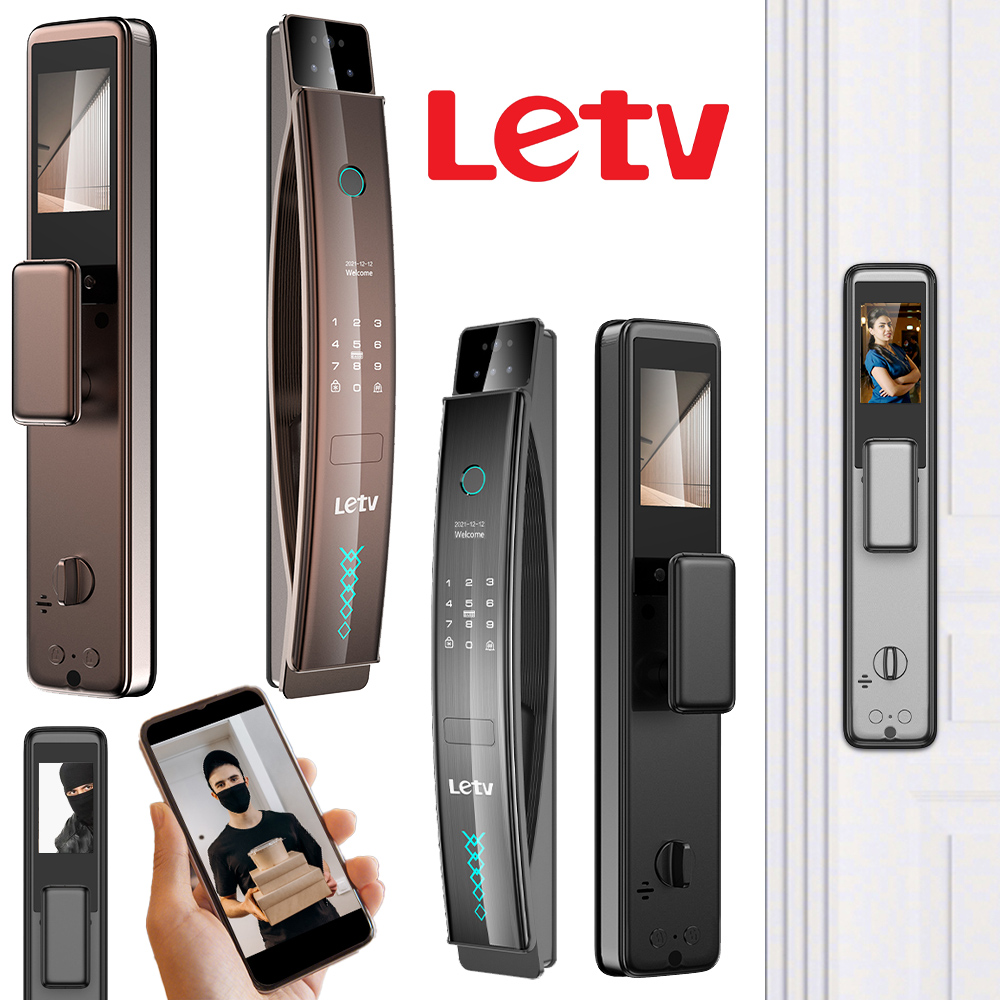 Fechadura Inteligente LeTV Smart Door Lock X1 com reconhecimento facial 3D