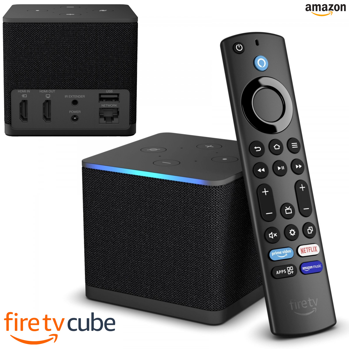 Novo Amazon Fire TV Cube