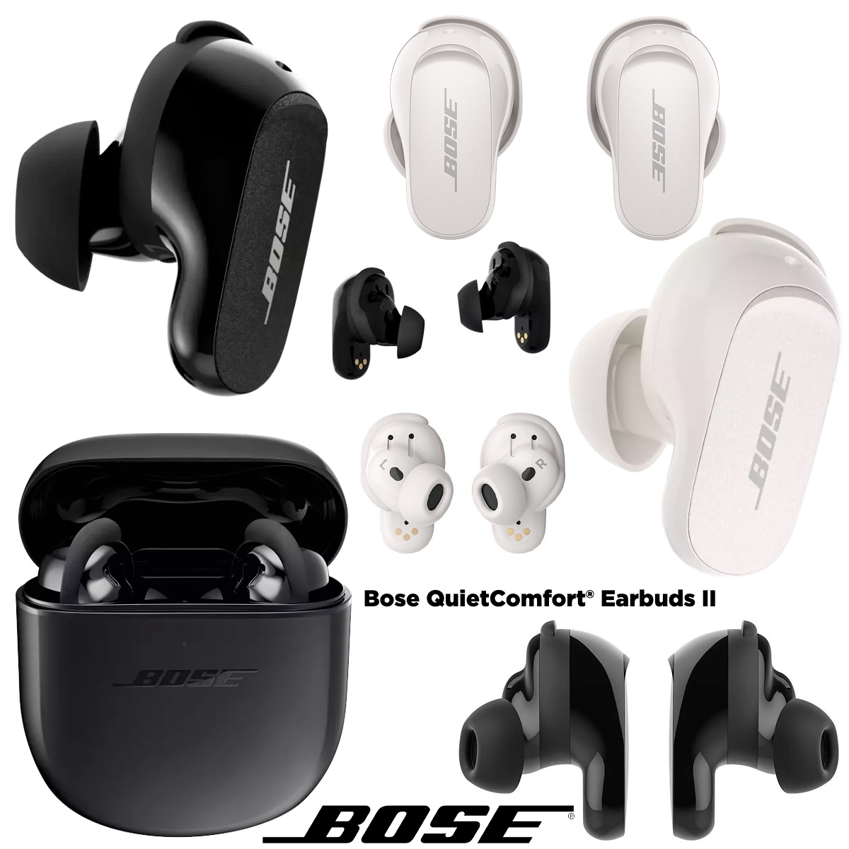 Fones Bose QuietComfort Earbuds II 