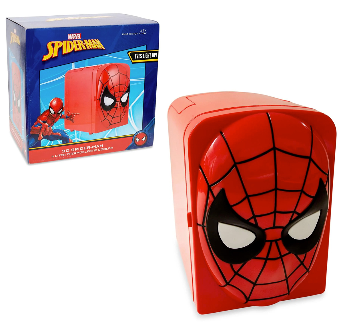 Spider-Man Mini-Fridge Marvel Thermoelectric Cooler