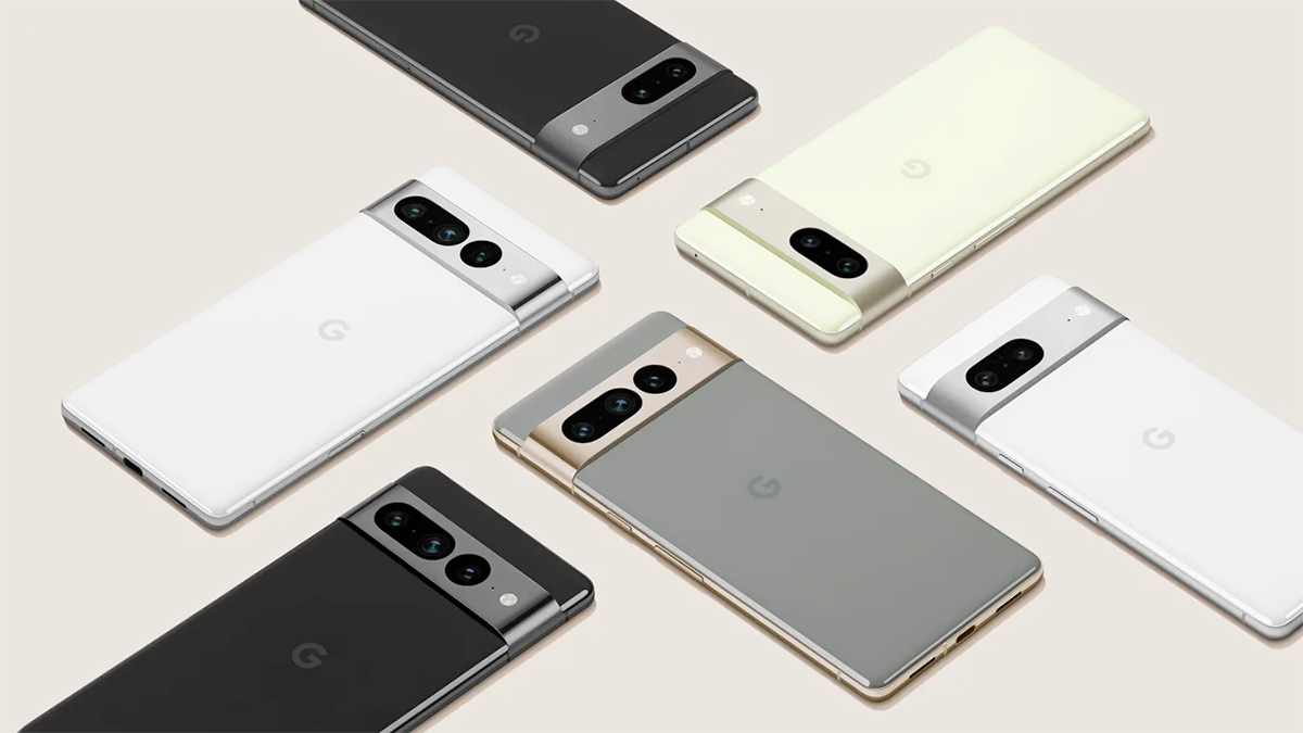 Smartphones Google Pixel 7 e Pixel 7 Pro