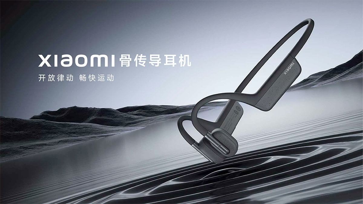 Fones de Ouvido Xiaomi Bone Conduction com tecnologia de condução óssea