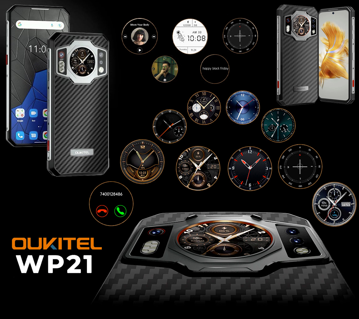 Smartphone Oukitel WP21 Rugged