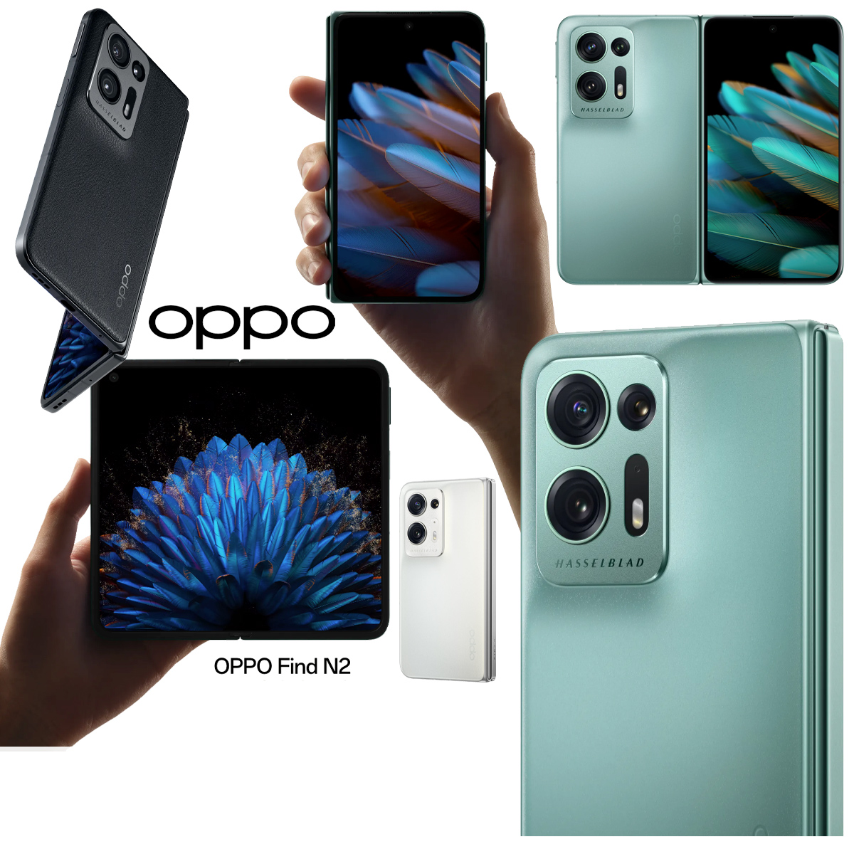 Novos smartphones dobráveis da Oppo: Find N2 e Find N2 Flip