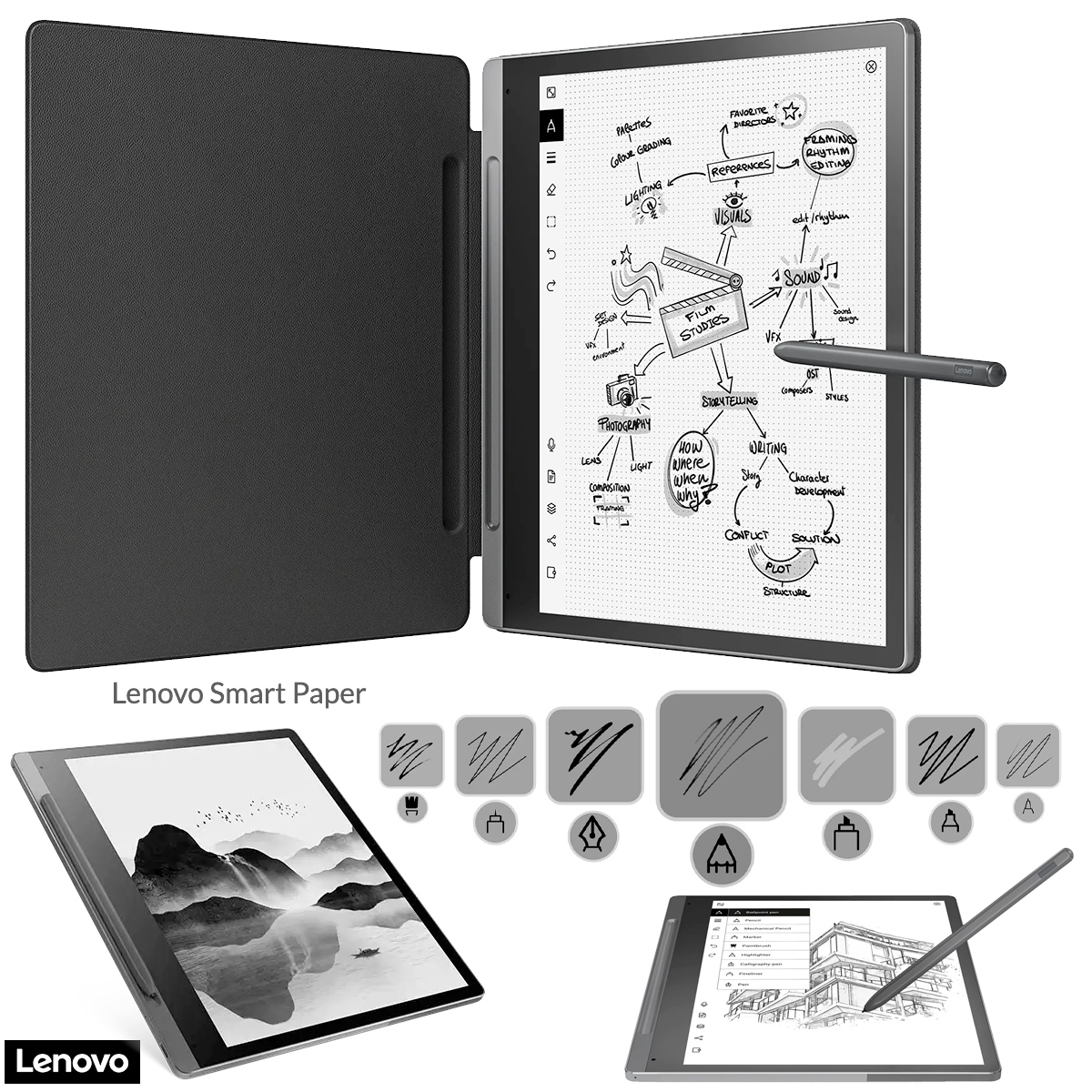 Lenovo Smart Paper Tablet E-Ink 