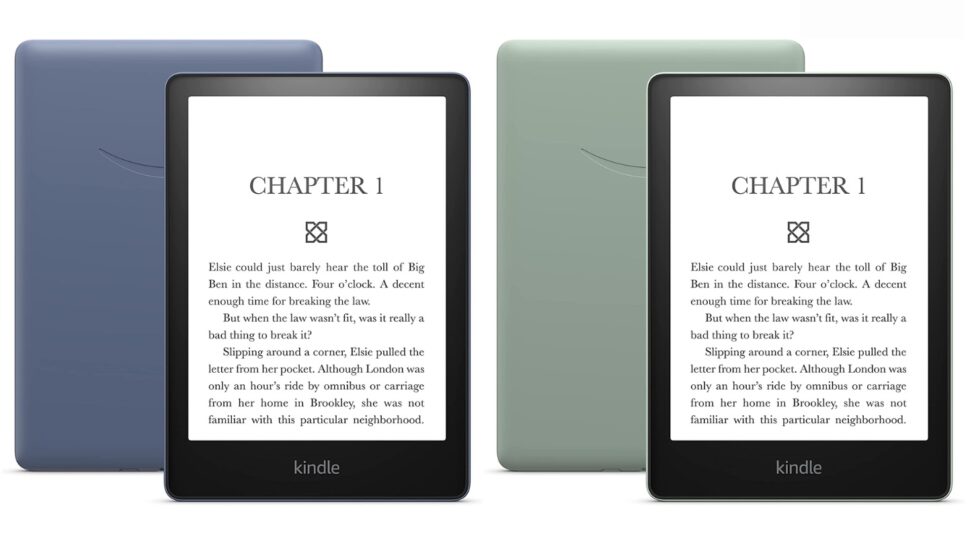 O ótimo Kindle Paperwhite ganhou novas cores: verde e azul!