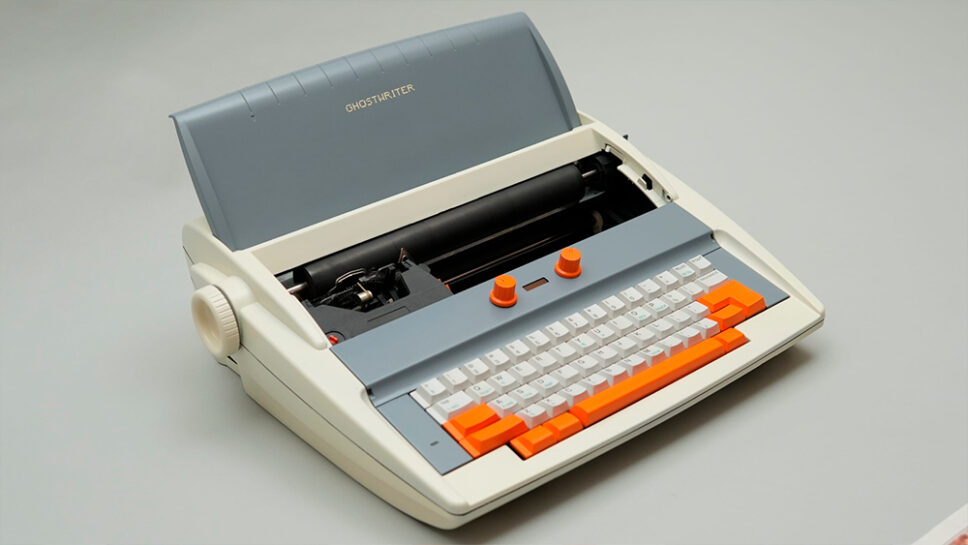 Ghostwriter, a máquina de escrever com GPT-3 