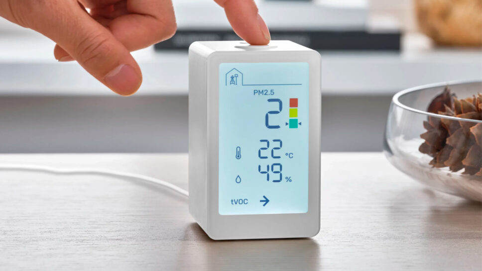Ikea lança sensor para medir a poluição do ar dentro de casa