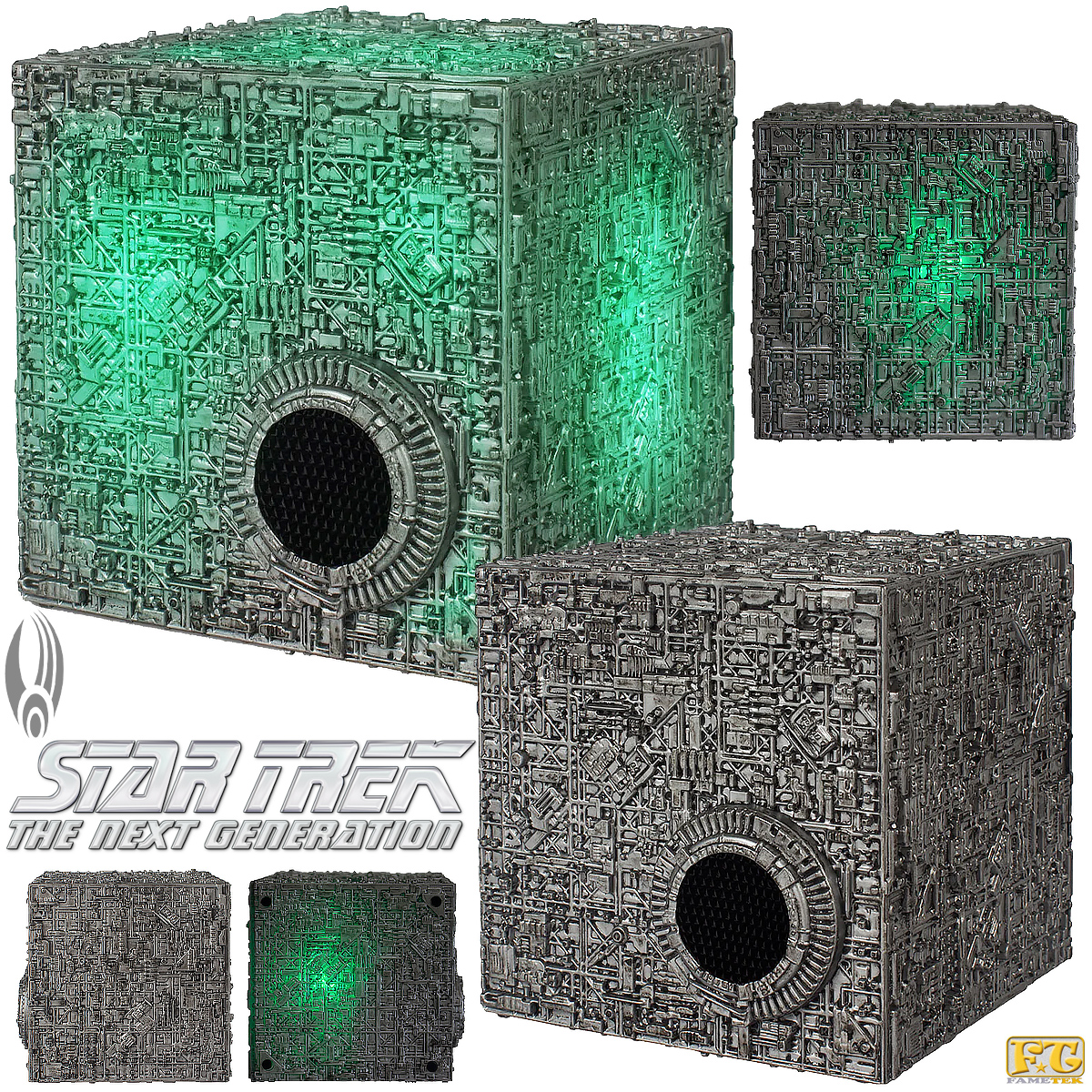 Caixa de som Borg Cube Bluetooth Speaker