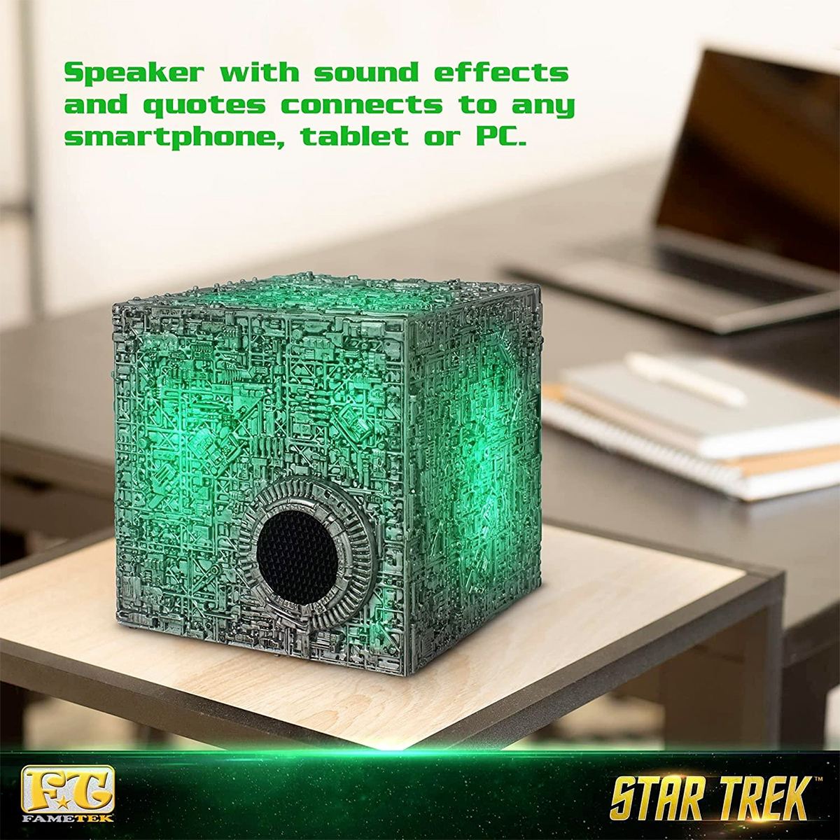 Borg Cube Bluetooth Speaker Star Trek: The Next Generation
