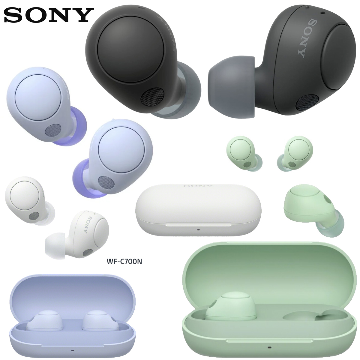 Fones de ouvido Sony WF-C700