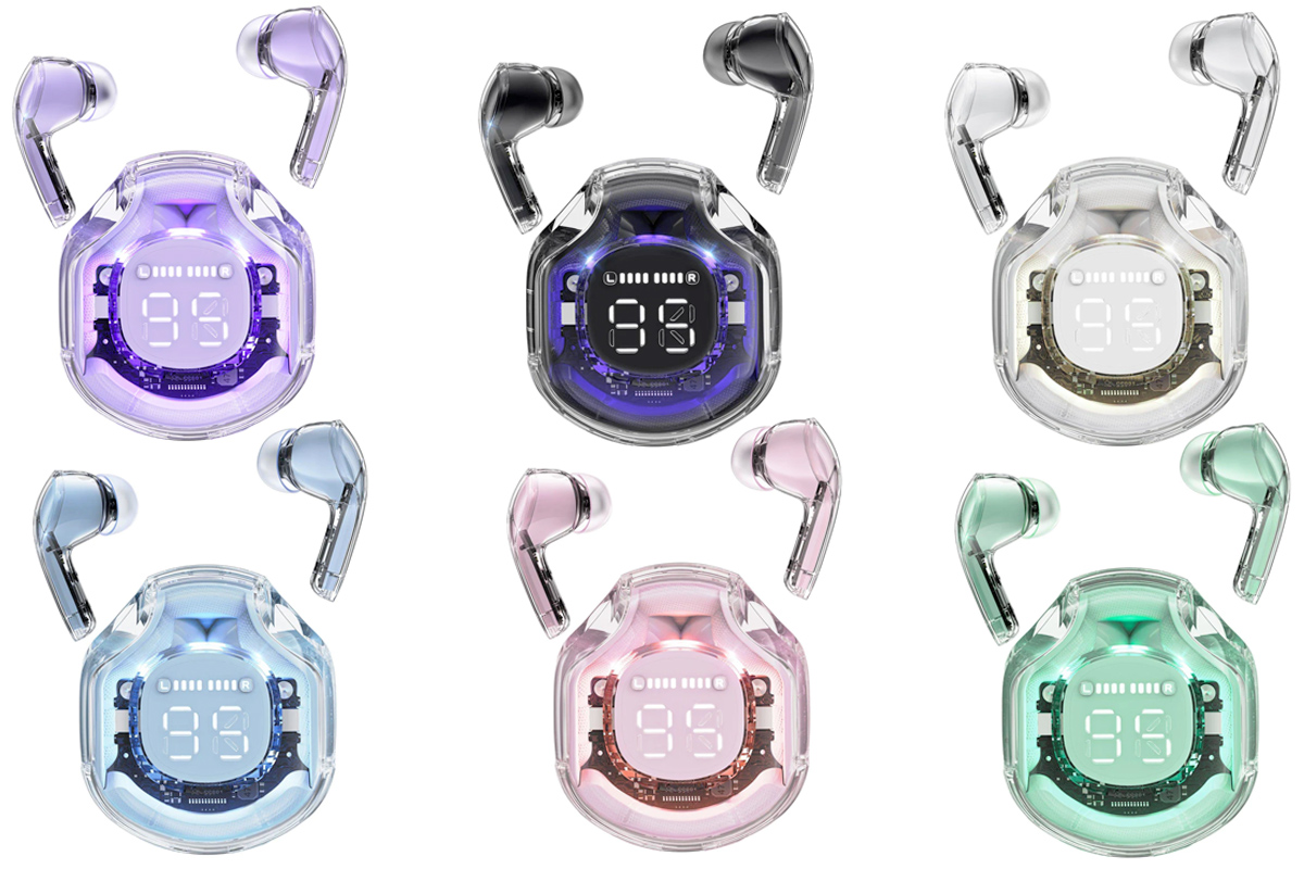 Acefast Crystal (2) Earbuds T8