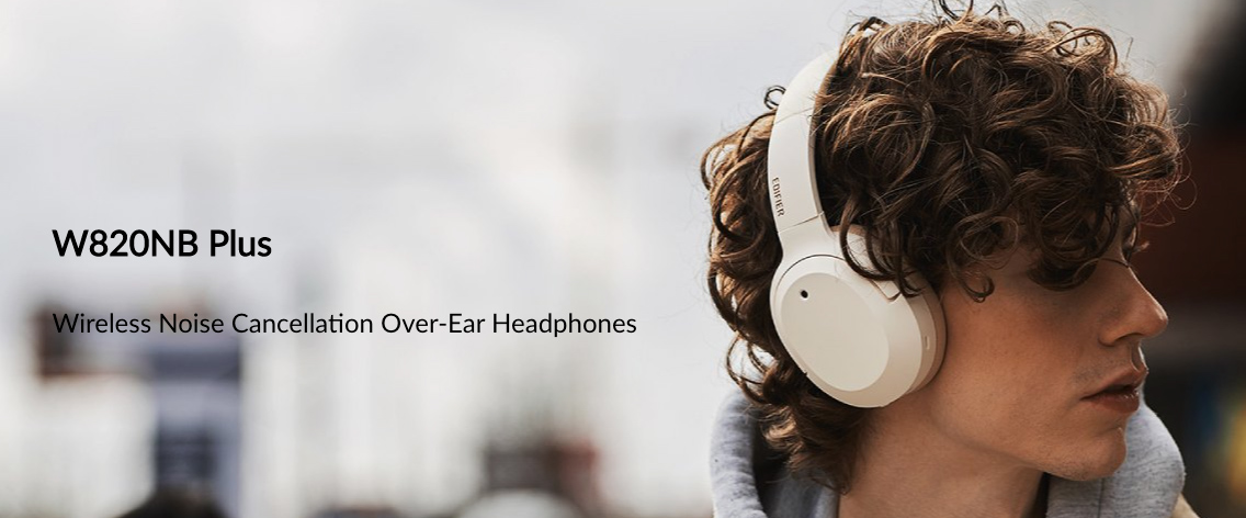 Edifier W820NB Plus Headphones com certificação Hi-Res Audio e preço em conta