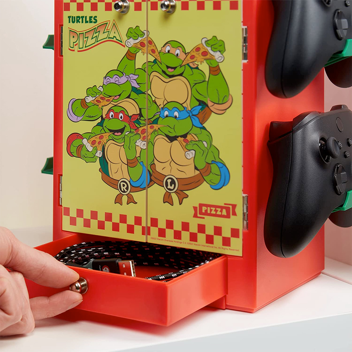 Armário Teenage Mutant Ninja Turtles Gaming Locker (Tartarugas Ninjas)