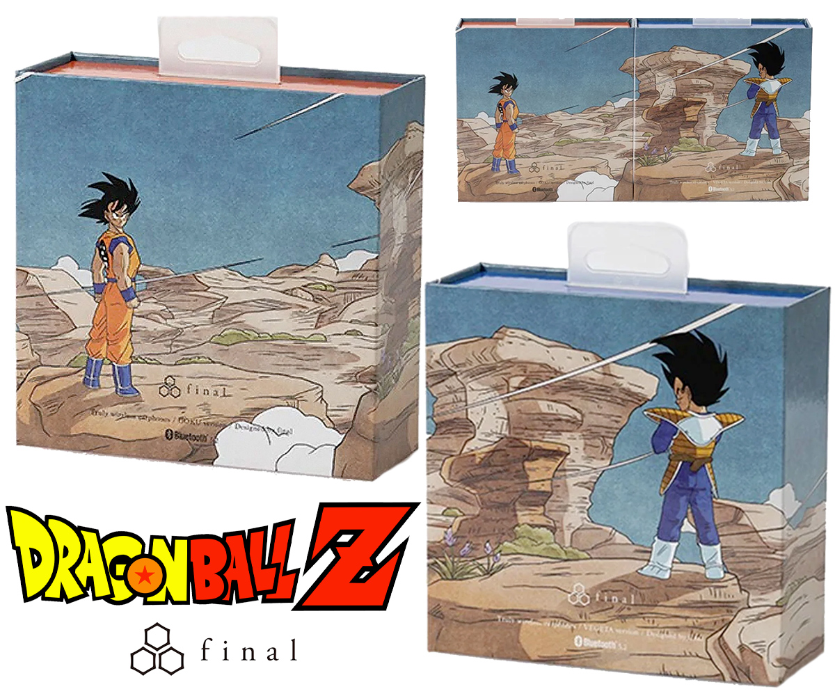 Fones de ouvido Goku e Vegeta Dragon Ball Z x Final TWS