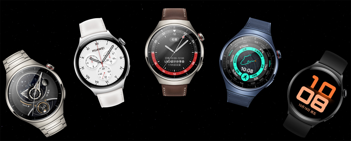 Relógios Huawei Watch 4 e Watch 4 Pro Smartwatches