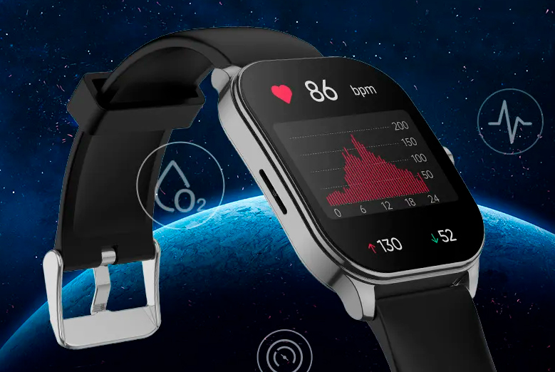 Amazfit Pop 3S tem sensores de saúde, stress e sono, além de mais de 100 modos de esportes