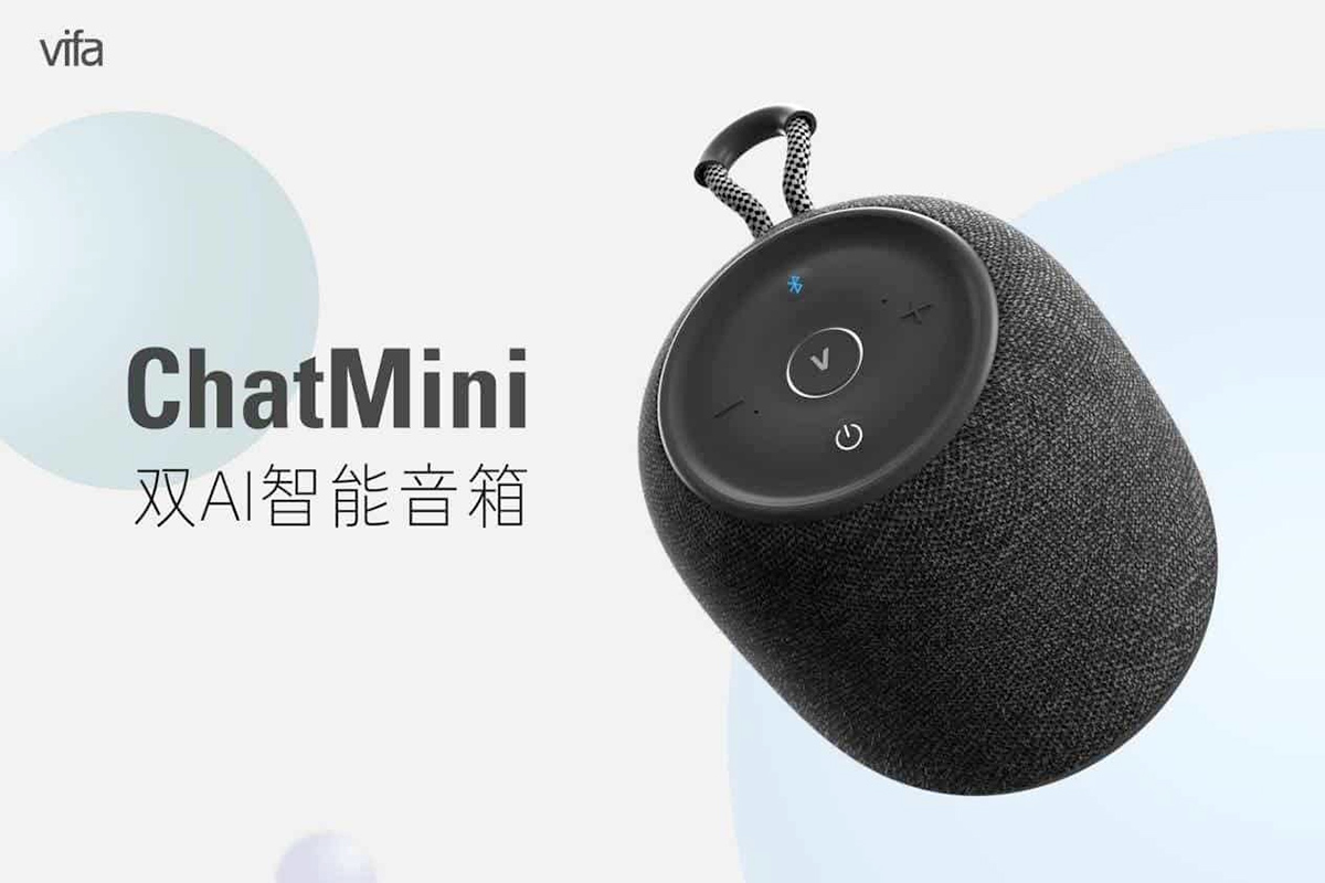 Caixa de Som Vifa ChatMini Smart Speaker com ChatGPT