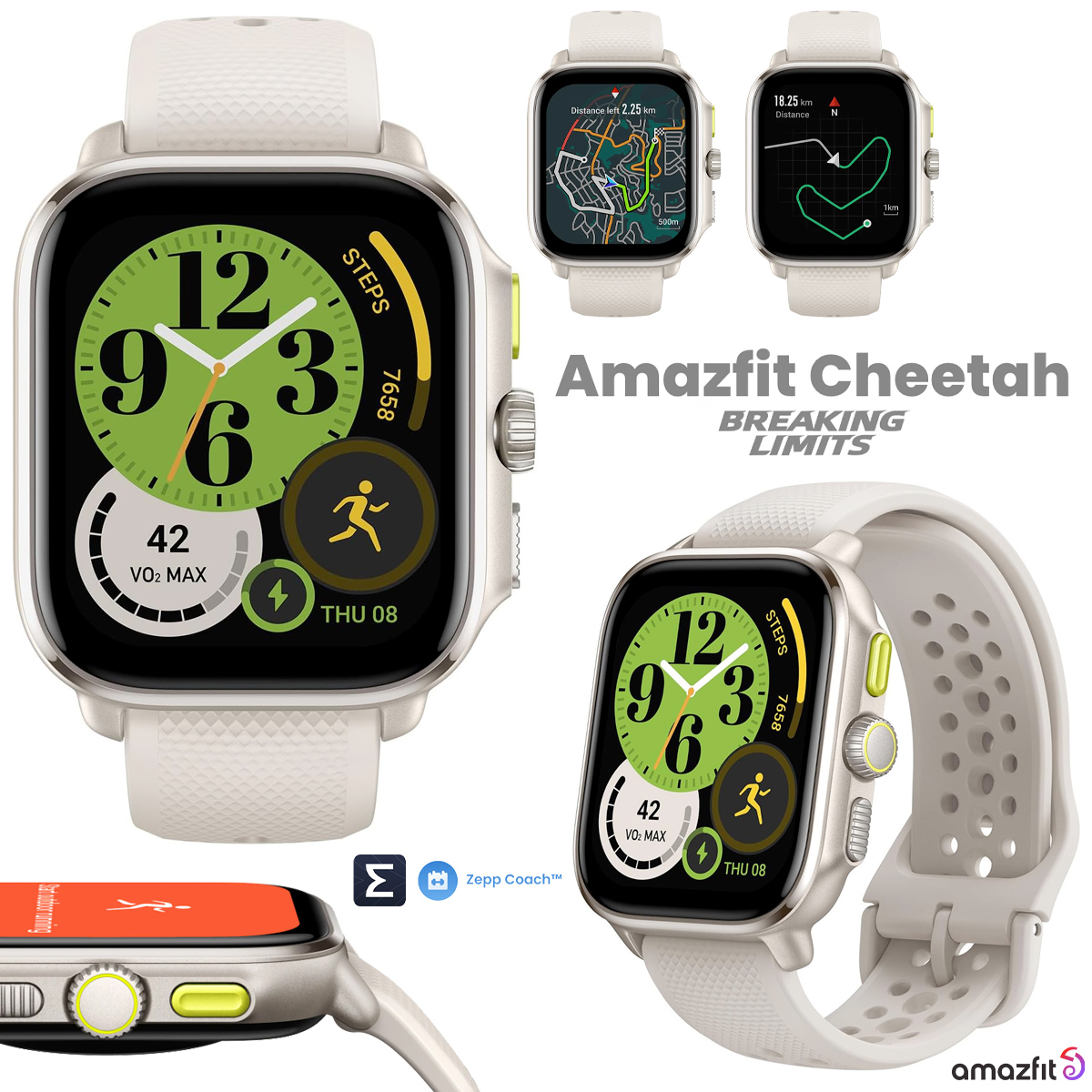Smartwatch Amazfit Cheetah Square