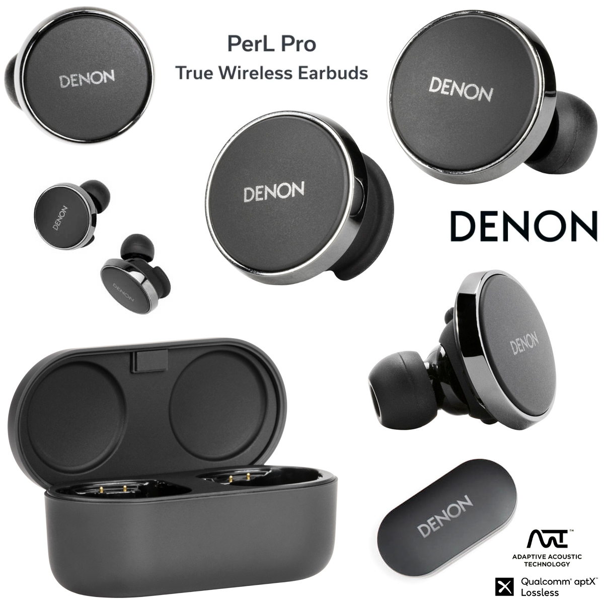 Fones Denon PerL Pro Premium