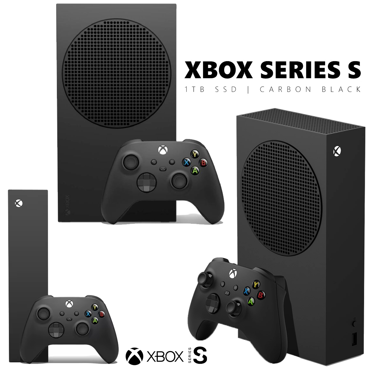 Console Xbox Series S 1TB Carbon Black